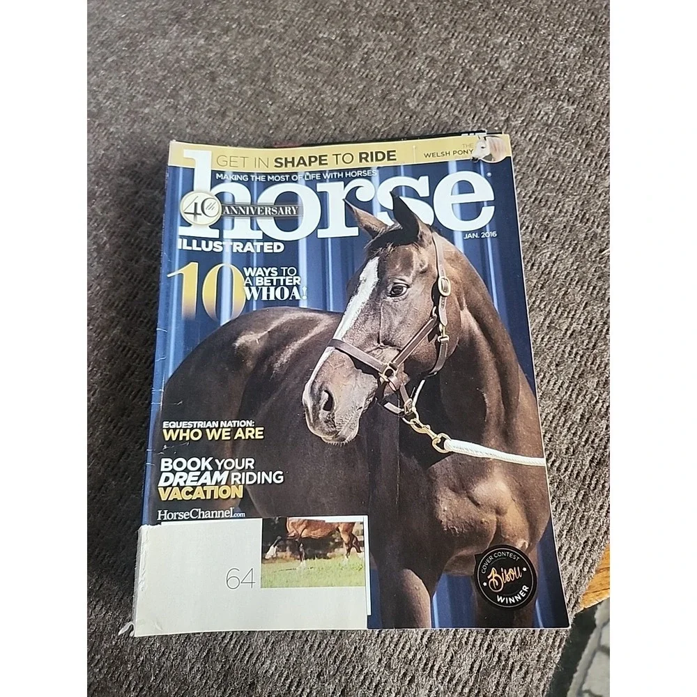 horse‎ illustrated magazine 2016 Year Every Month Address Removed